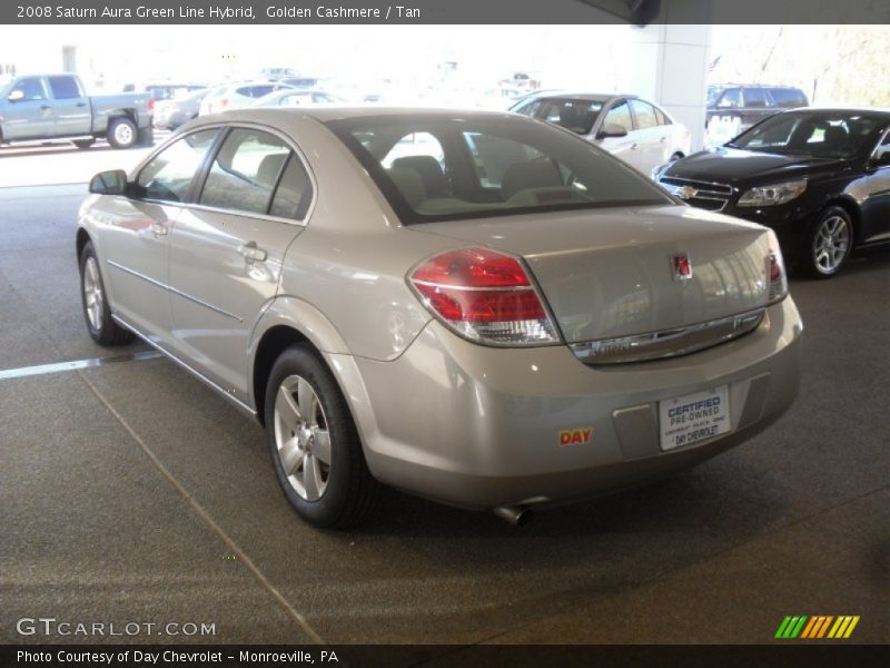 Golden Cashmere / Tan 2008 Saturn Aura Green Line Hybrid