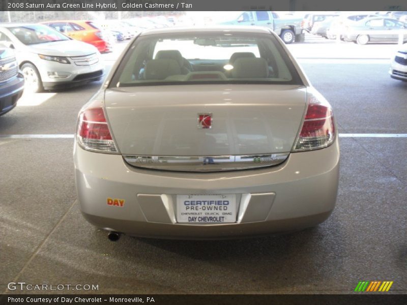 Golden Cashmere / Tan 2008 Saturn Aura Green Line Hybrid