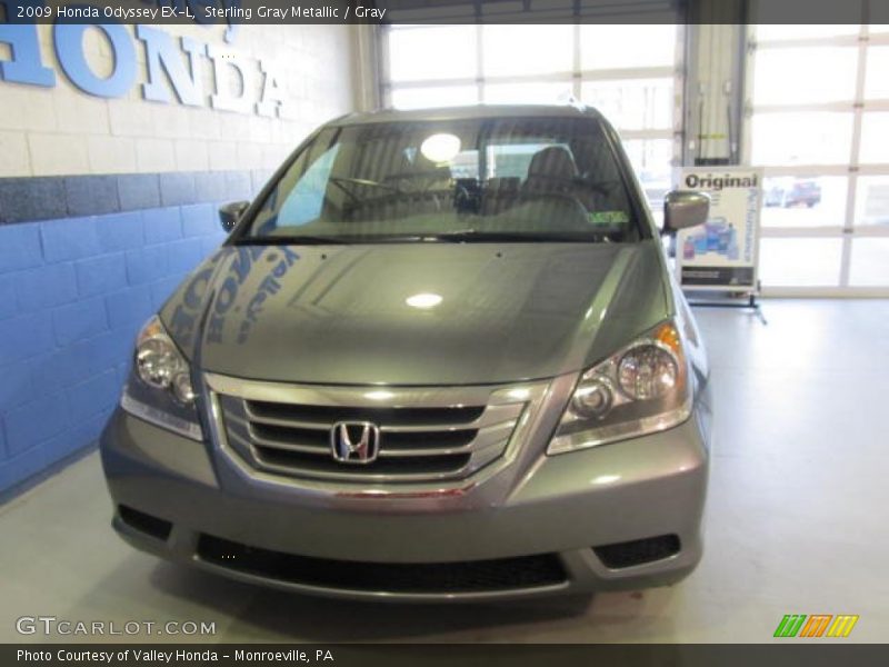Sterling Gray Metallic / Gray 2009 Honda Odyssey EX-L