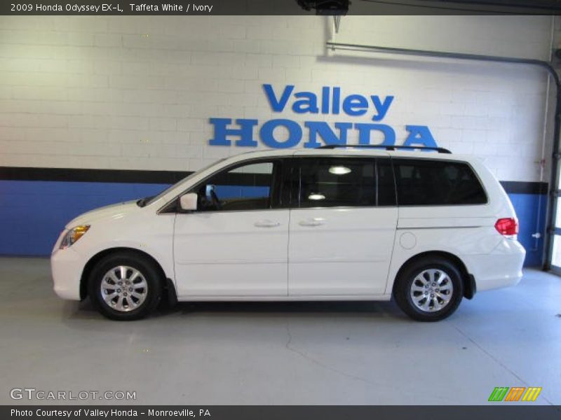 Taffeta White / Ivory 2009 Honda Odyssey EX-L