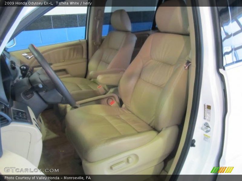 Taffeta White / Ivory 2009 Honda Odyssey EX-L
