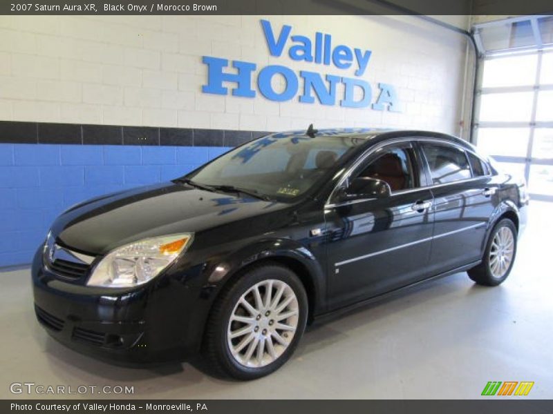 Black Onyx / Morocco Brown 2007 Saturn Aura XR