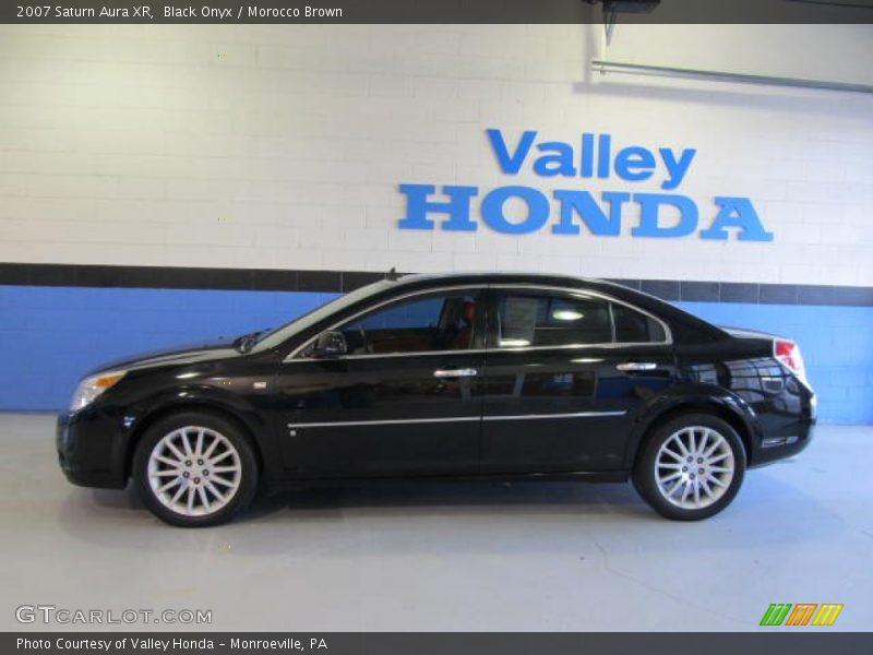 Black Onyx / Morocco Brown 2007 Saturn Aura XR