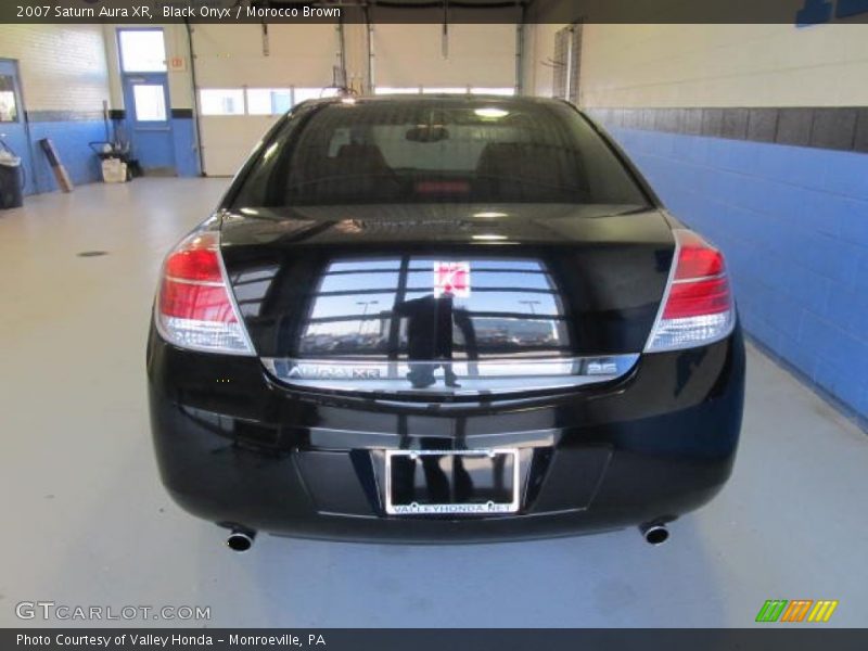 Black Onyx / Morocco Brown 2007 Saturn Aura XR