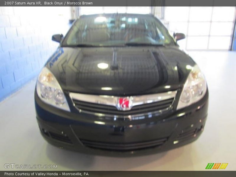 Black Onyx / Morocco Brown 2007 Saturn Aura XR