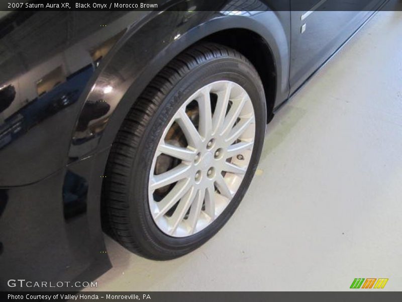 Black Onyx / Morocco Brown 2007 Saturn Aura XR