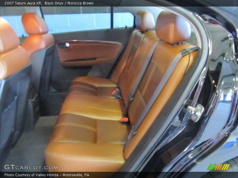 Black Onyx / Morocco Brown 2007 Saturn Aura XR