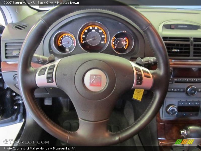 Black Onyx / Morocco Brown 2007 Saturn Aura XR