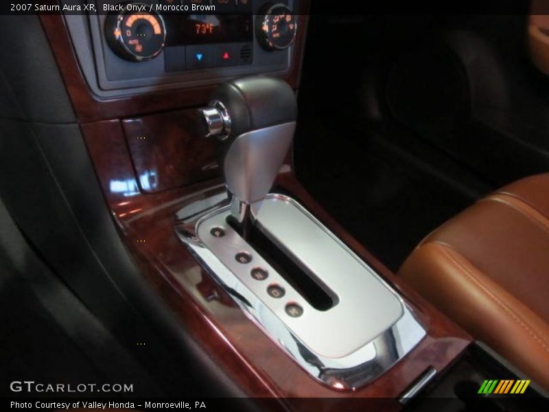 Black Onyx / Morocco Brown 2007 Saturn Aura XR