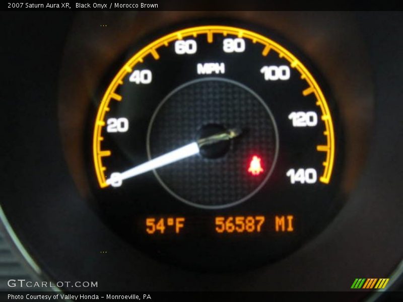 Black Onyx / Morocco Brown 2007 Saturn Aura XR