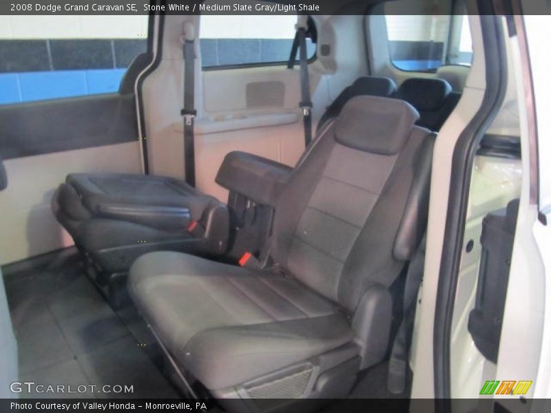 Stone White / Medium Slate Gray/Light Shale 2008 Dodge Grand Caravan SE
