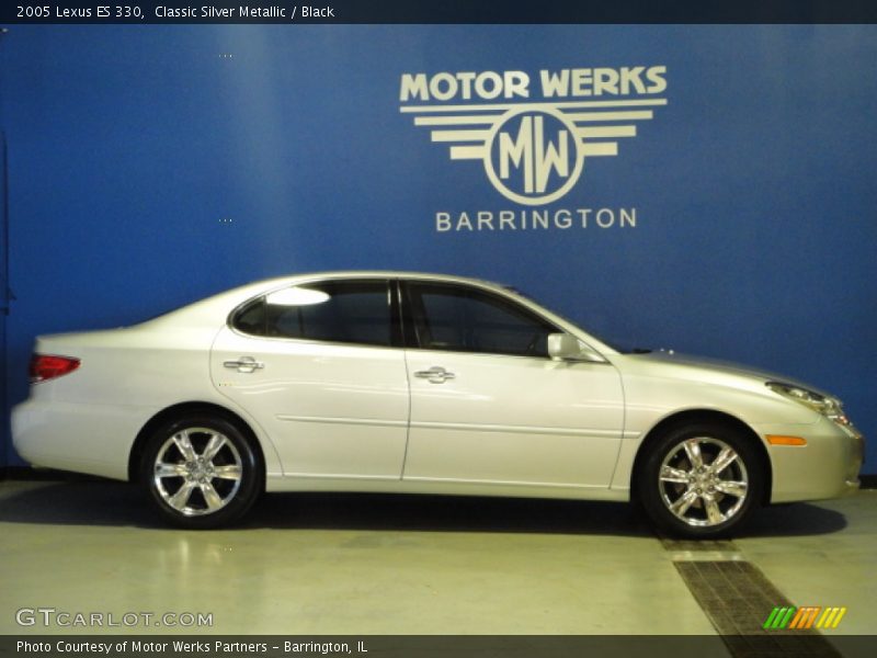 Classic Silver Metallic / Black 2005 Lexus ES 330