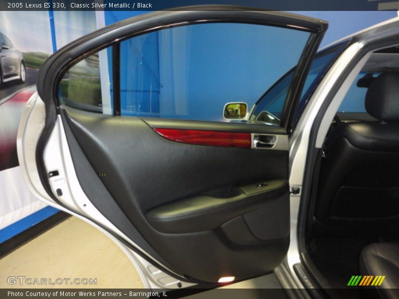Classic Silver Metallic / Black 2005 Lexus ES 330