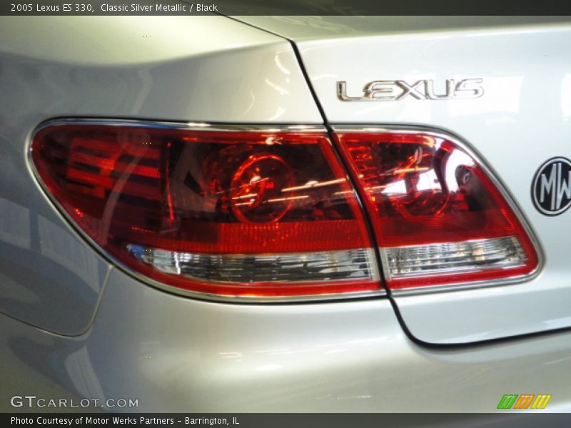 Classic Silver Metallic / Black 2005 Lexus ES 330