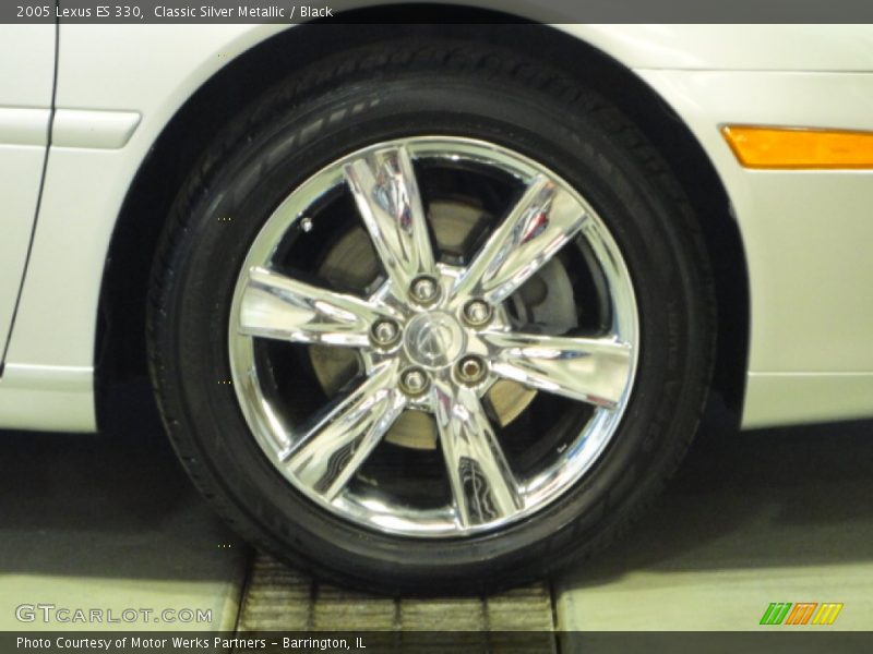 Classic Silver Metallic / Black 2005 Lexus ES 330
