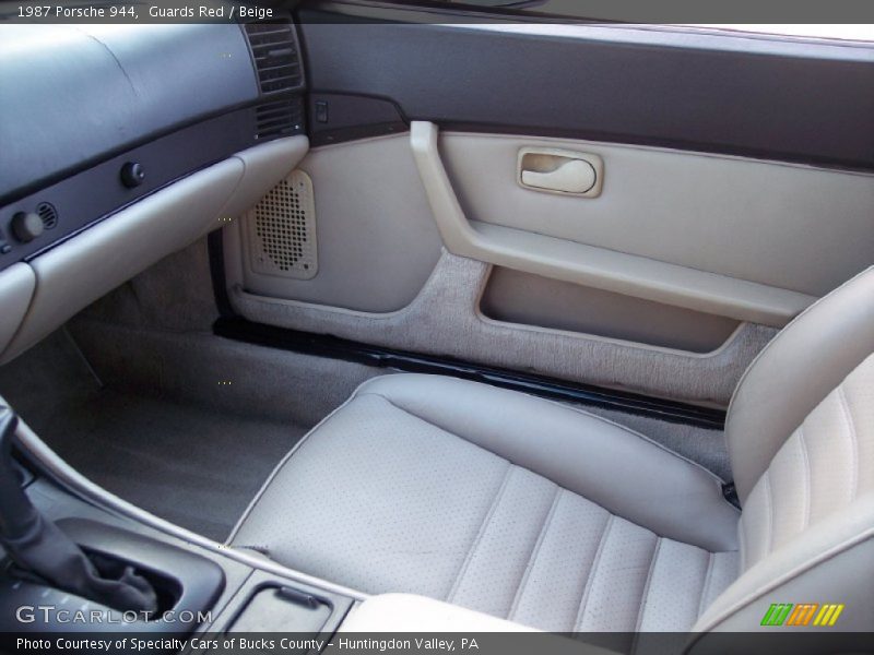  1987 944  Beige Interior