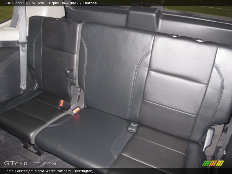 Liquid Onyx Black / Charcoal 2009 Infiniti QX 56 4WD