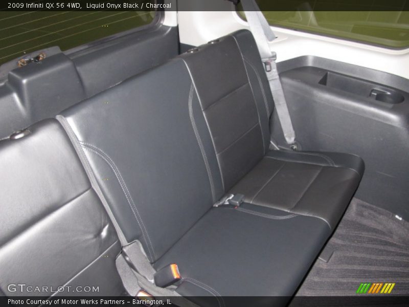 Liquid Onyx Black / Charcoal 2009 Infiniti QX 56 4WD