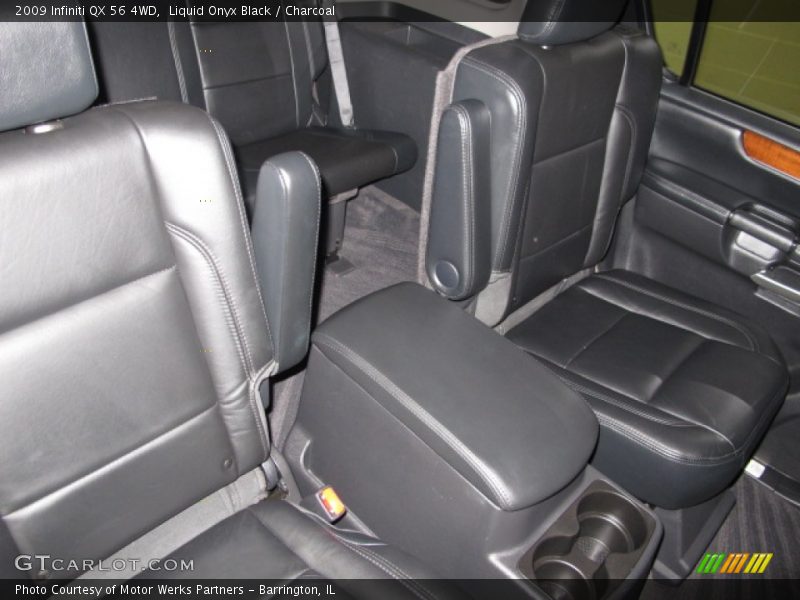 Liquid Onyx Black / Charcoal 2009 Infiniti QX 56 4WD