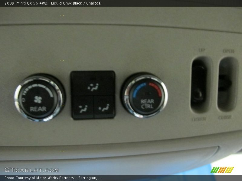 Liquid Onyx Black / Charcoal 2009 Infiniti QX 56 4WD