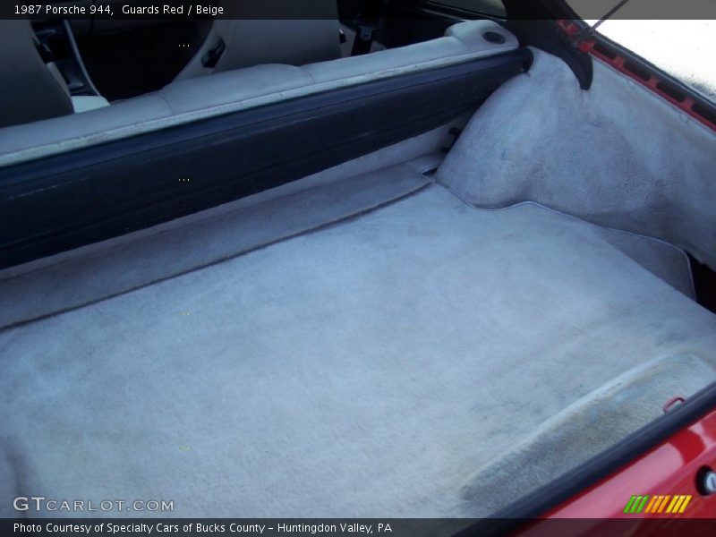  1987 944  Trunk