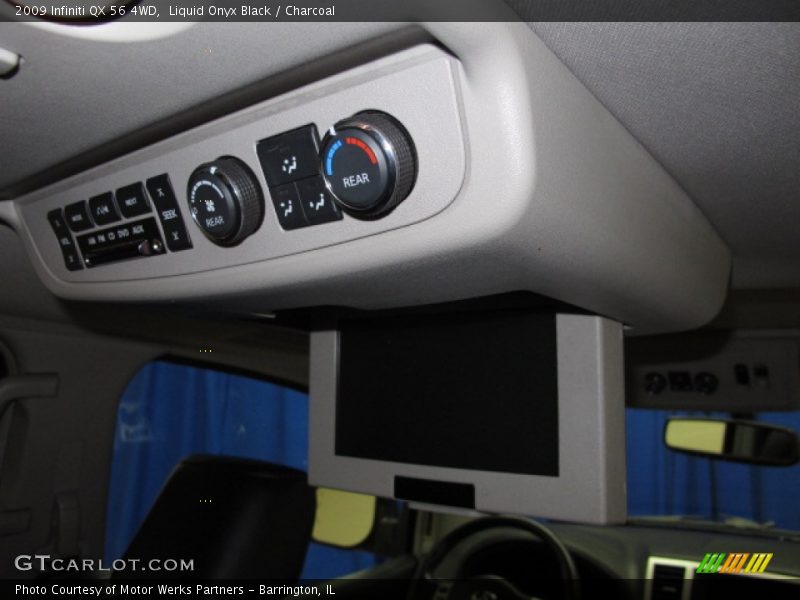Liquid Onyx Black / Charcoal 2009 Infiniti QX 56 4WD