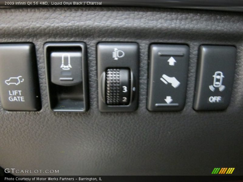 Liquid Onyx Black / Charcoal 2009 Infiniti QX 56 4WD