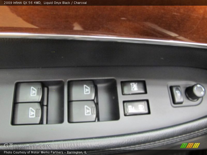 Liquid Onyx Black / Charcoal 2009 Infiniti QX 56 4WD