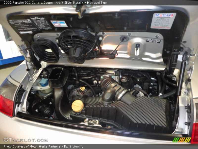 2002 911 Carrera Coupe Engine - 3.6 Liter DOHC 24V VarioCam Flat 6 Cylinder