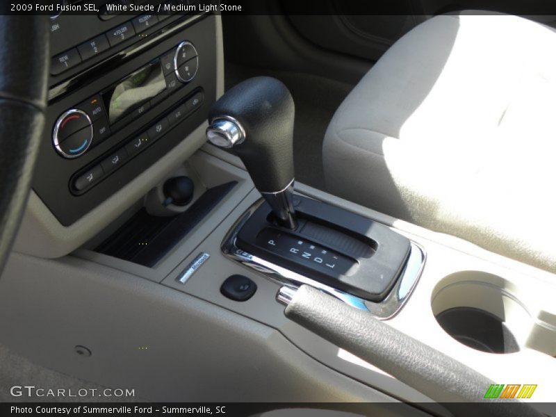 White Suede / Medium Light Stone 2009 Ford Fusion SEL