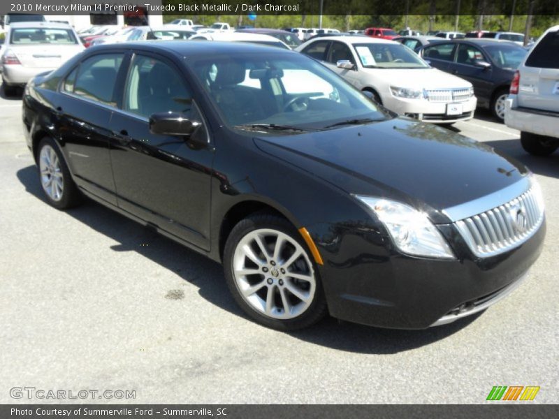 Tuxedo Black Metallic / Dark Charcoal 2010 Mercury Milan I4 Premier