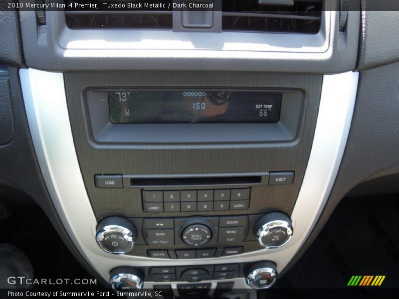 Tuxedo Black Metallic / Dark Charcoal 2010 Mercury Milan I4 Premier