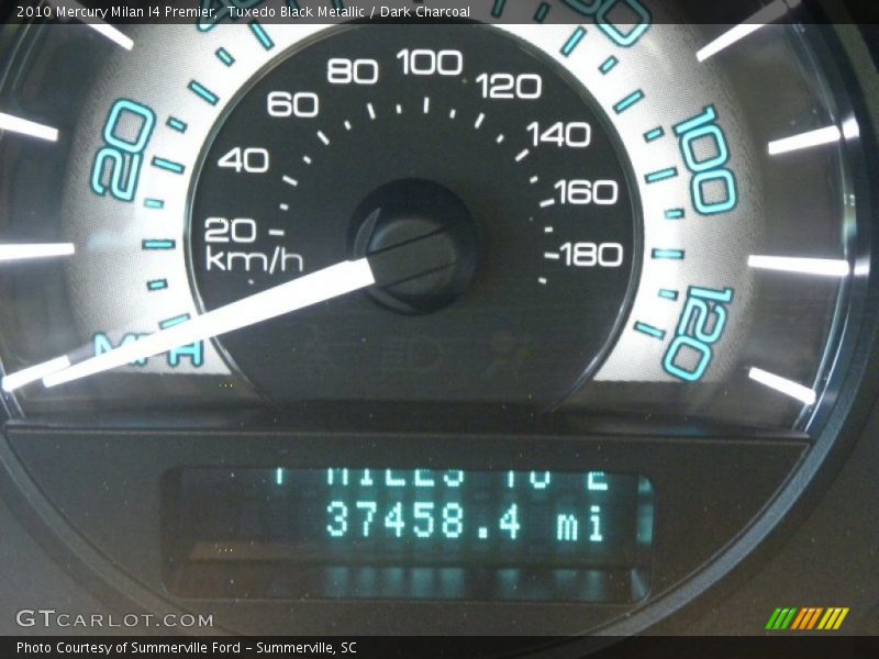 Tuxedo Black Metallic / Dark Charcoal 2010 Mercury Milan I4 Premier