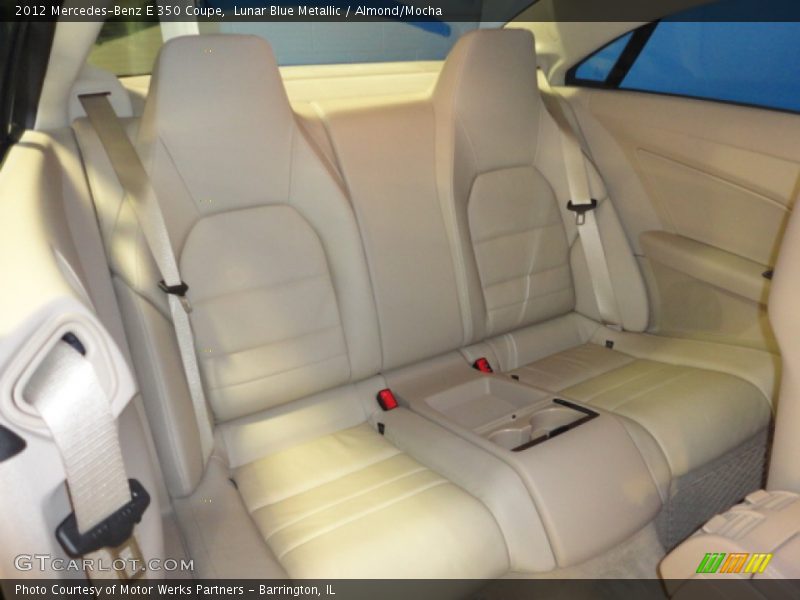 Lunar Blue Metallic / Almond/Mocha 2012 Mercedes-Benz E 350 Coupe