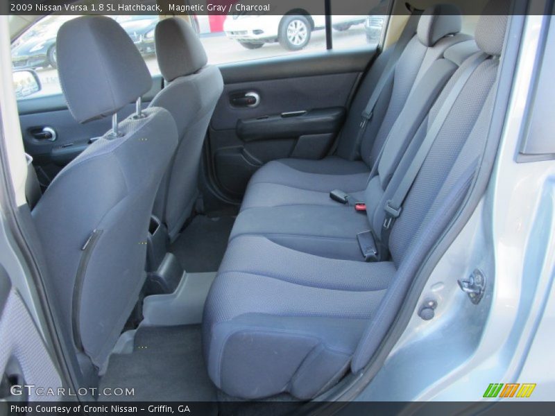 Magnetic Gray / Charcoal 2009 Nissan Versa 1.8 SL Hatchback