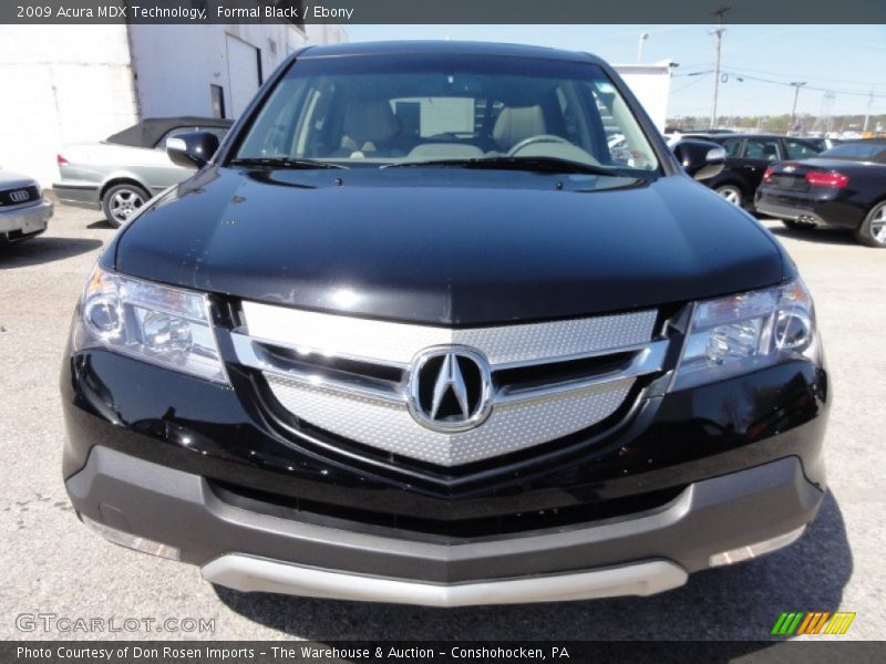 Formal Black / Ebony 2009 Acura MDX Technology