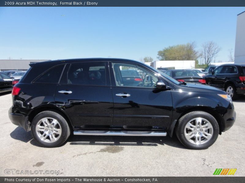 Formal Black / Ebony 2009 Acura MDX Technology