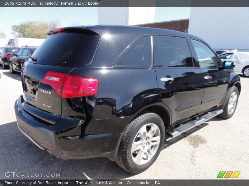 Formal Black / Ebony 2009 Acura MDX Technology