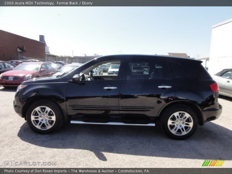 Formal Black / Ebony 2009 Acura MDX Technology