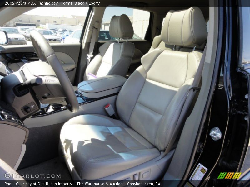 Formal Black / Ebony 2009 Acura MDX Technology