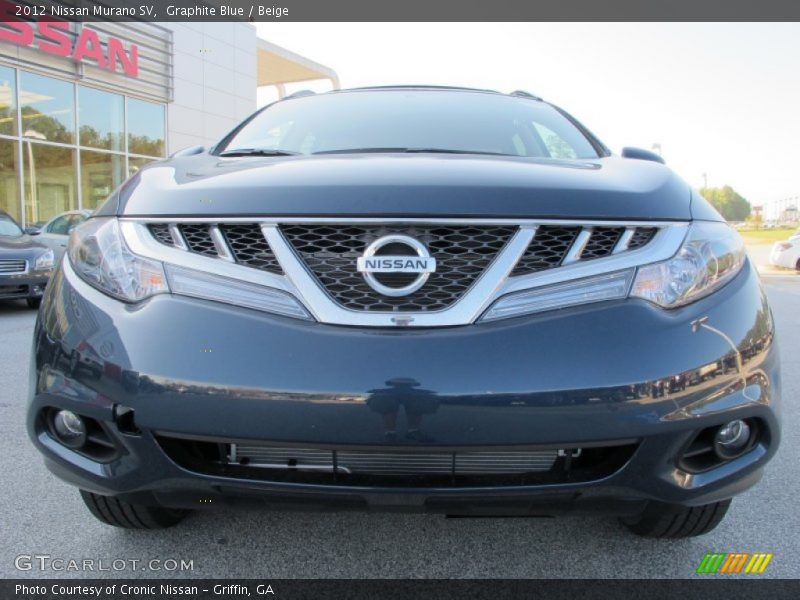 Graphite Blue / Beige 2012 Nissan Murano SV