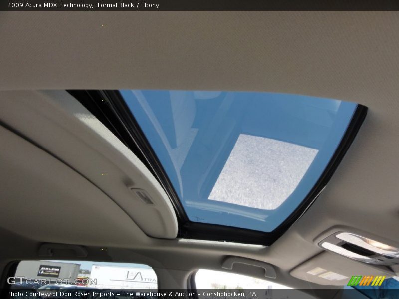 Formal Black / Ebony 2009 Acura MDX Technology