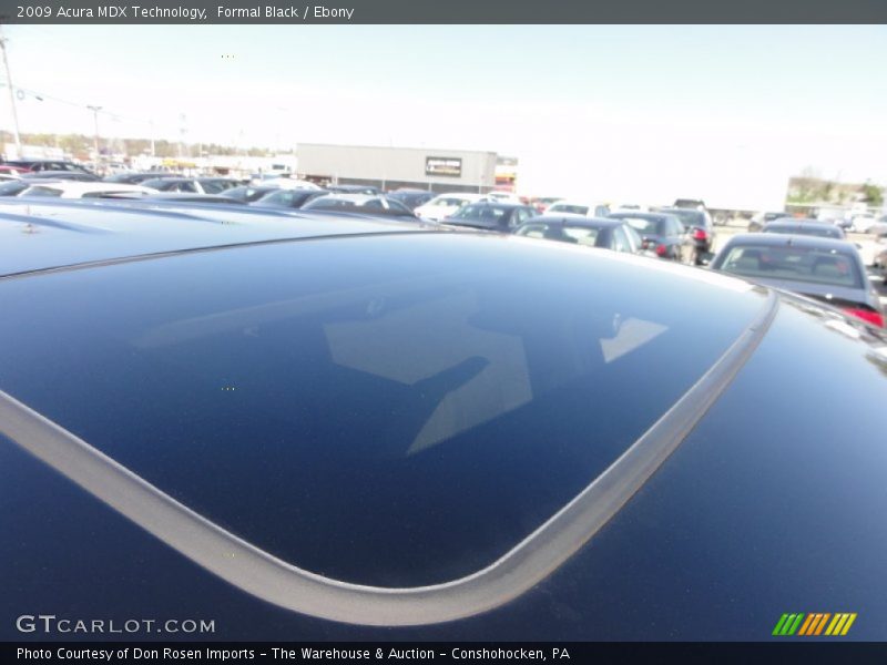 Formal Black / Ebony 2009 Acura MDX Technology