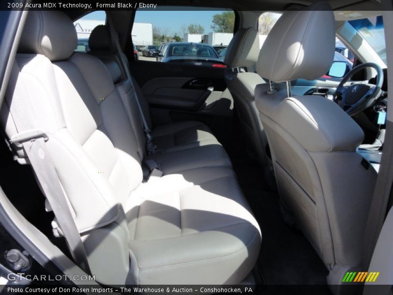 Formal Black / Ebony 2009 Acura MDX Technology