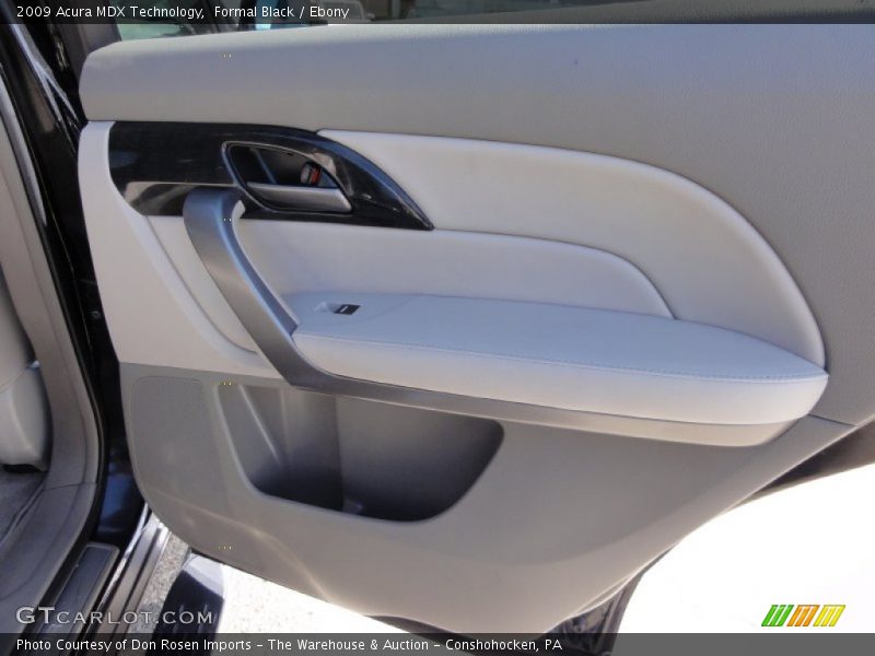 Formal Black / Ebony 2009 Acura MDX Technology