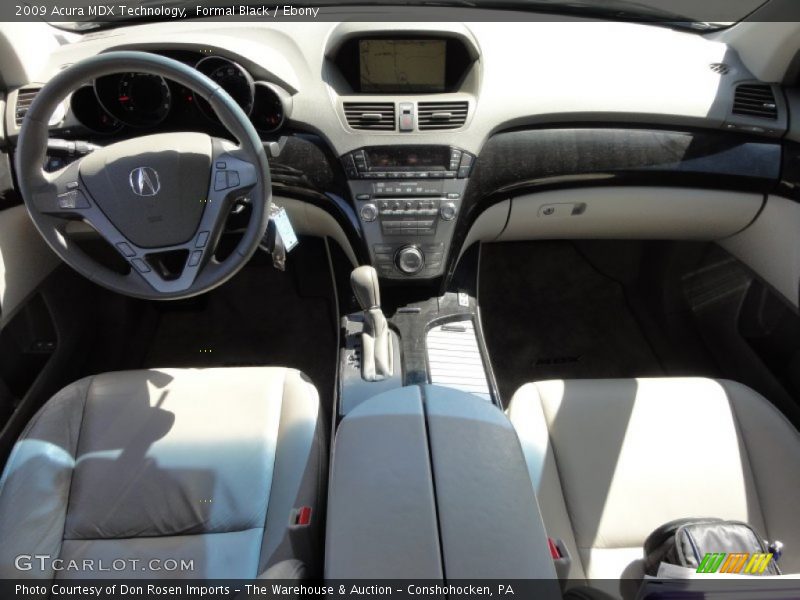 Formal Black / Ebony 2009 Acura MDX Technology