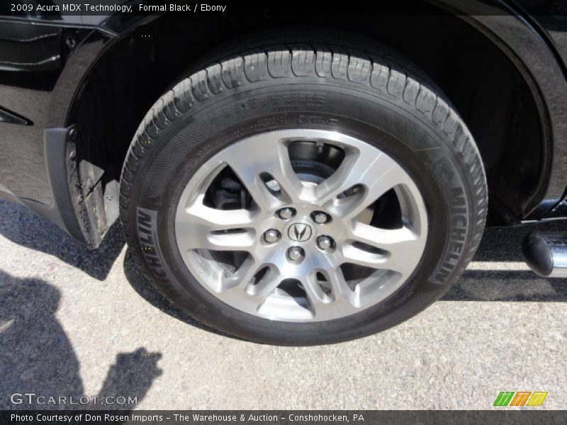 Formal Black / Ebony 2009 Acura MDX Technology