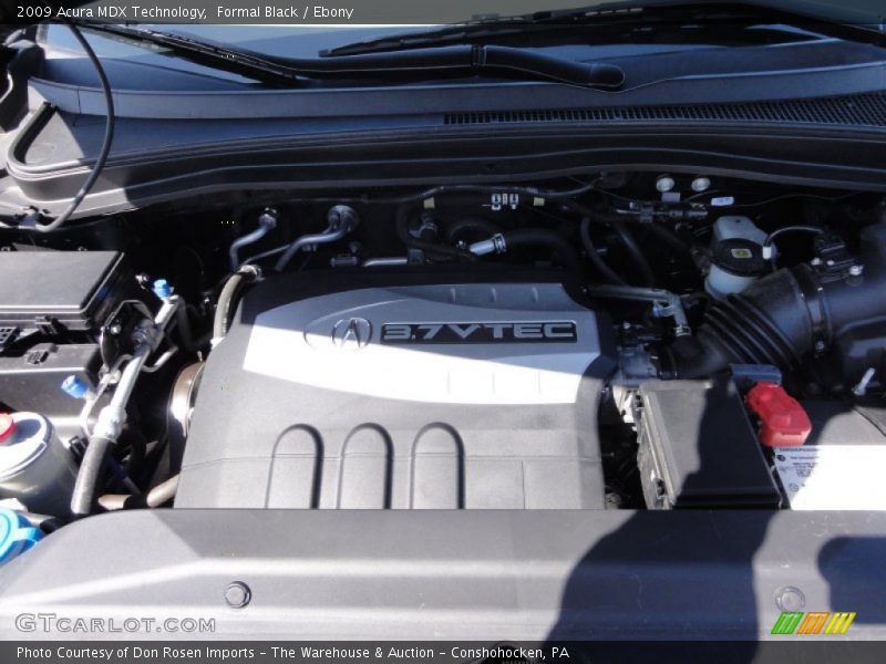 Formal Black / Ebony 2009 Acura MDX Technology