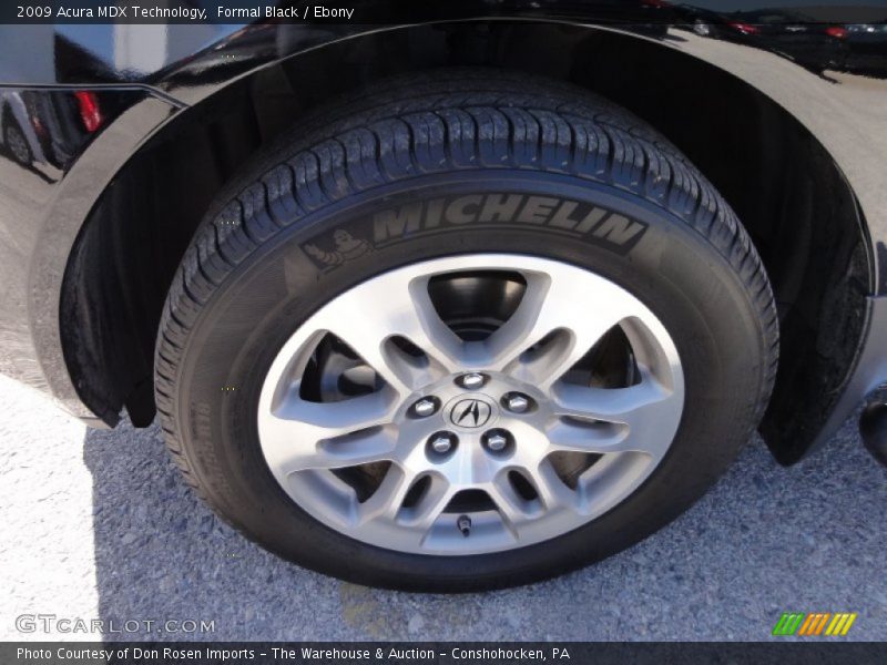 Formal Black / Ebony 2009 Acura MDX Technology