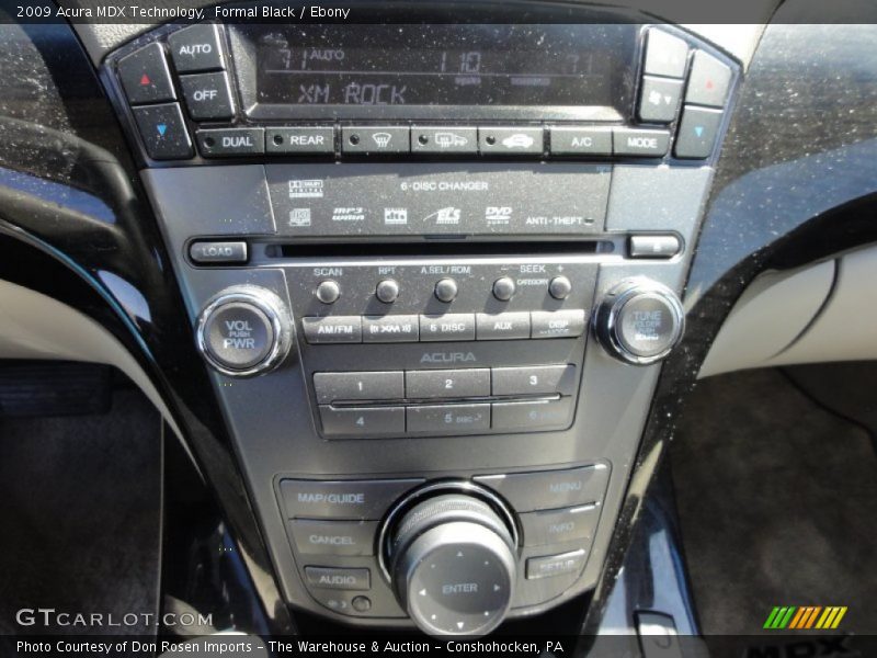 Formal Black / Ebony 2009 Acura MDX Technology